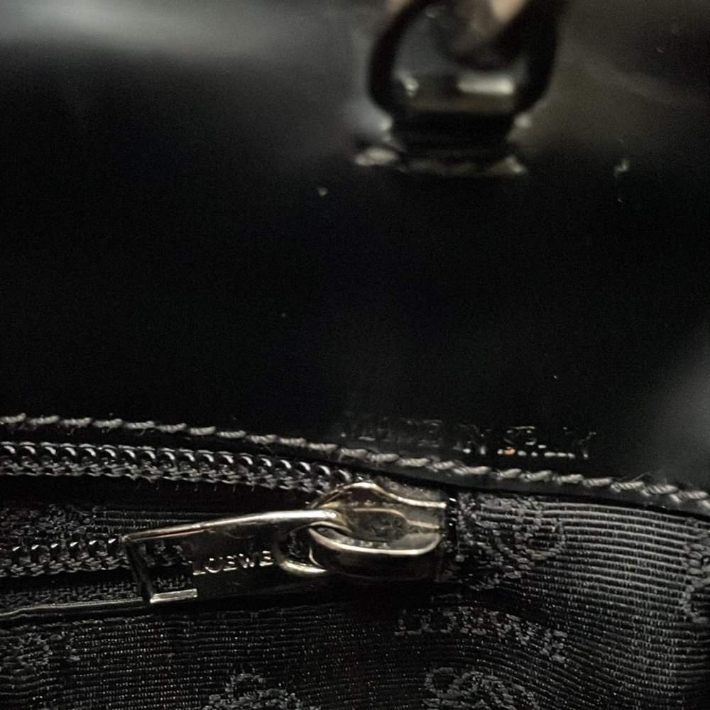 LOEWE 2way authentic with silver snake bone handle. Beautiful color. - Picture 13 of 16